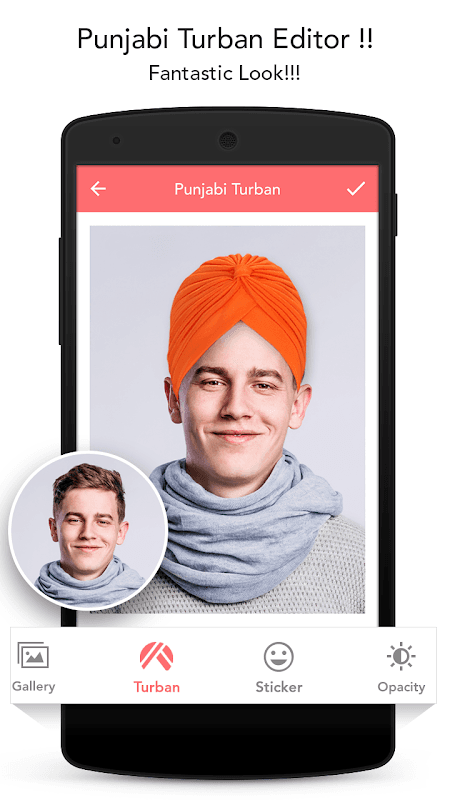 Punjabi Turban Photo Editor screenshot 5