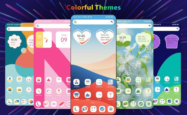 Color Launcher, cool themes screenshot 2