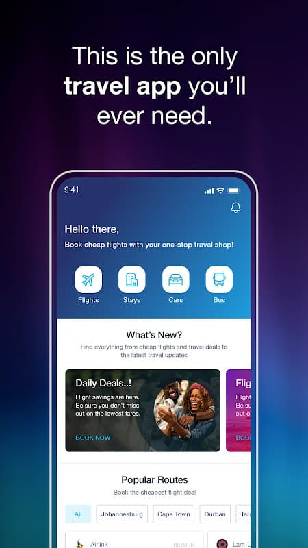 Travelstart: Flights & Hotels screenshot 1