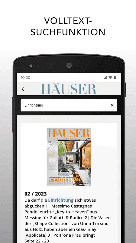 Häuser Magazin screenshot 3