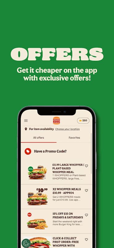 Burger King UK - Food Rewards screenshot 2