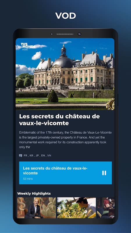 TV5MONDE Asie-Pacifique screenshot 4