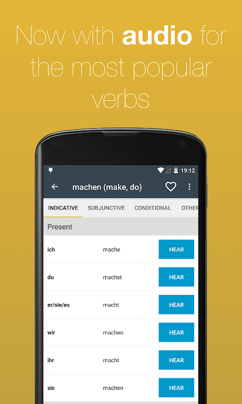 German Verb Conjugator screenshot 5