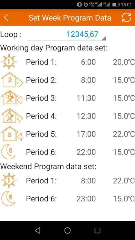 Thermoval WiFi screenshot 5