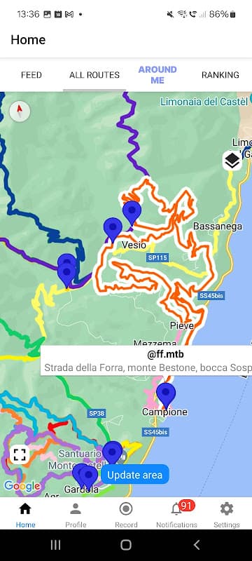 Training Camp: MTB routes screenshot 2