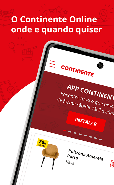Continente Online screenshot 1