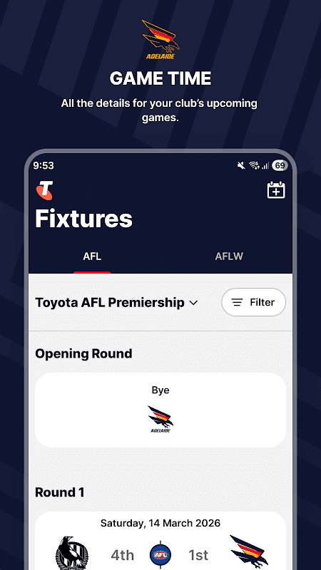 Adelaide Crows Official App screenshot 4
