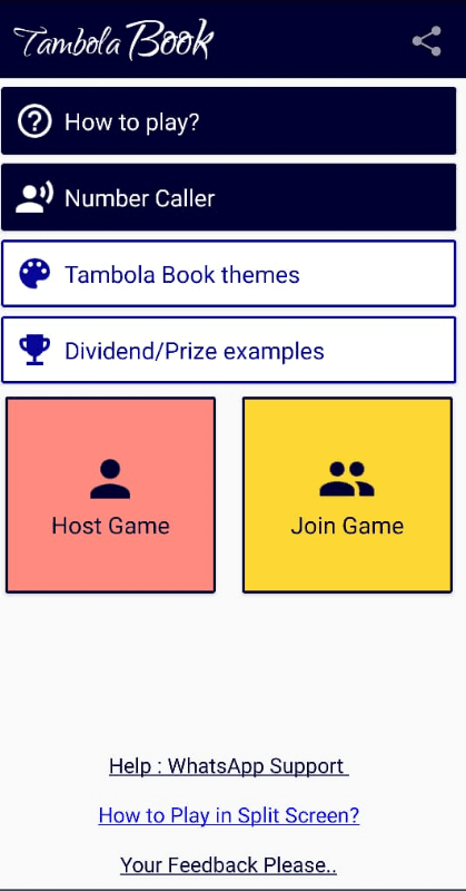 Tambola Housie ( Host & Play ) screenshot 1