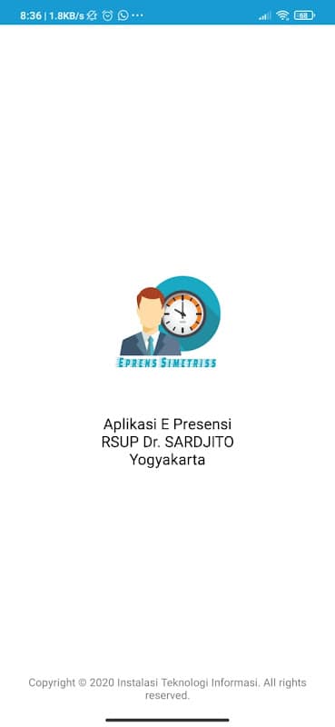 E-PRENS RSUP Dr. SARDJITO screenshot 1