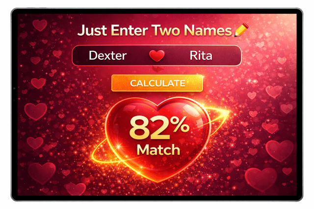 Compatibility love tester screenshot 6