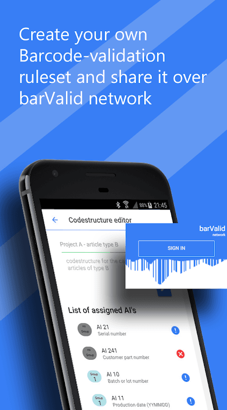 barValid- GS1 Barcode scanner & Verifier screenshot 5