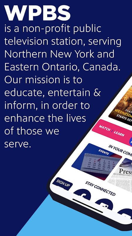WPBS App screenshot 1