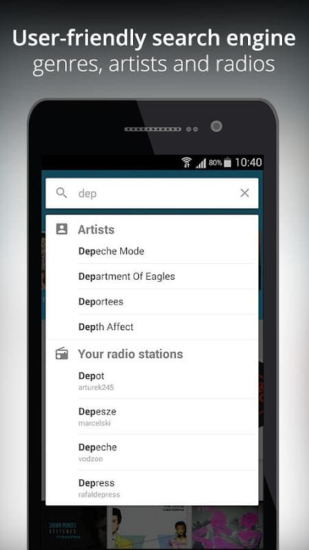 Tuba.FM - music and radio screenshot 4