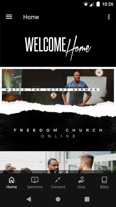 Freedom App screenshot 1