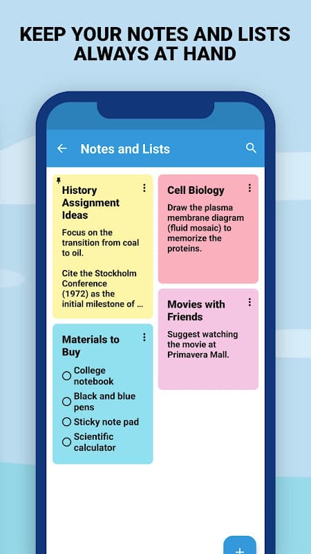 Student Calendar - Remember tasks ToDo & Timetable screenshot 3