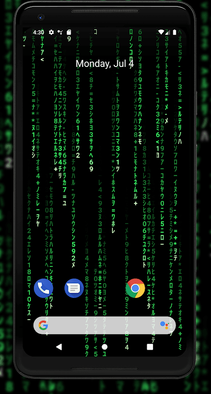 Matrix Live Wallpaper screenshot 1