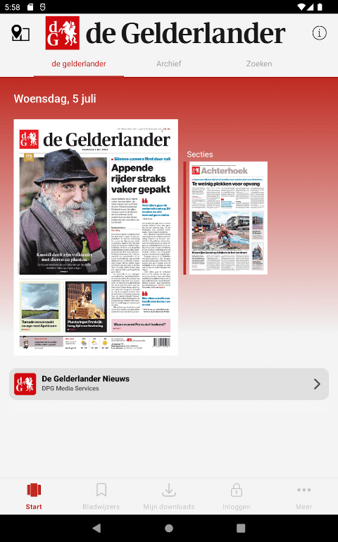 De Gelderlander-Digitale krant screenshot 6