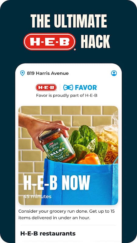 Favor: Texas Food Delivery screenshot 3