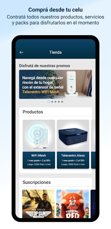 Telecentro Sucursal Virtual screenshot 2