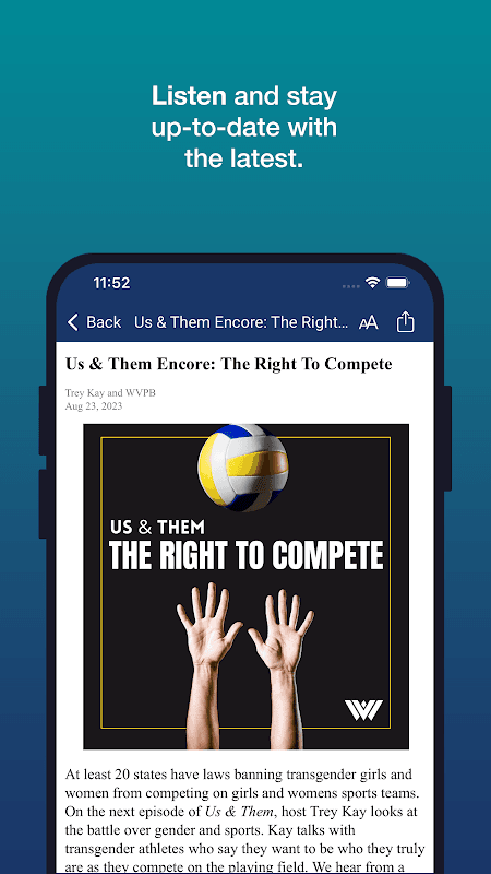 WVPB Public Media App screenshot 3