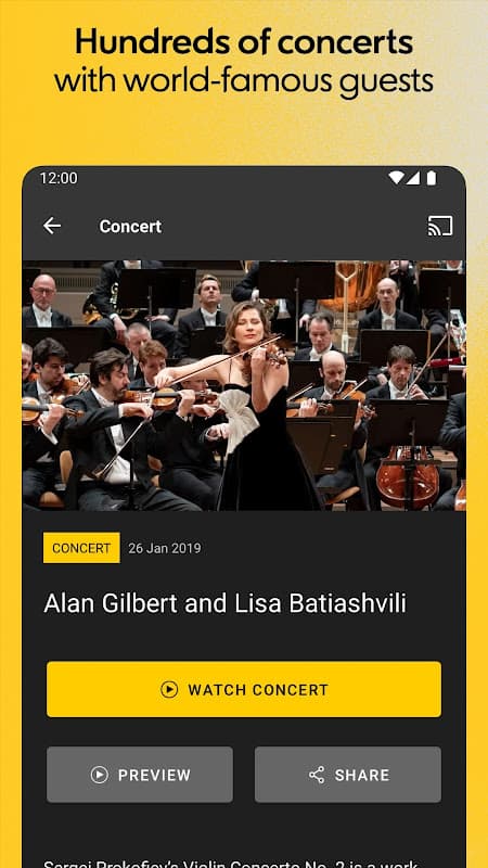 Digital Concert Hall screenshot 3
