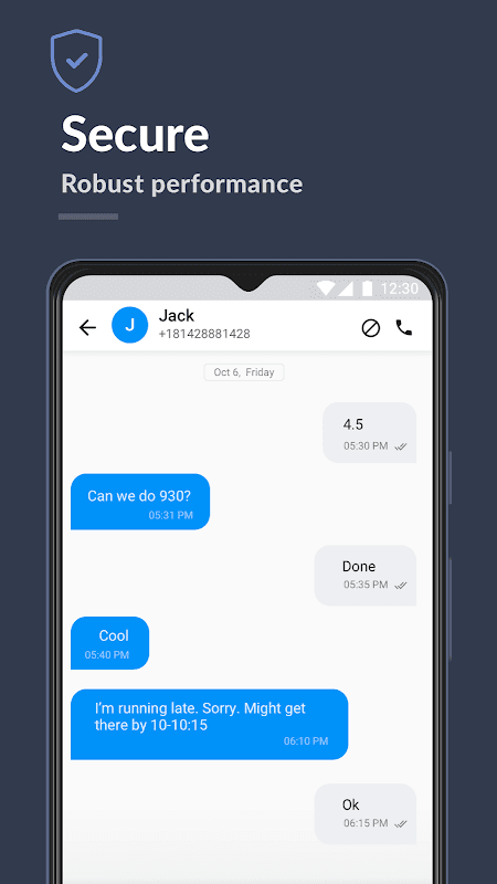 Block Text, SMS & MMS, Spam Blocker - Key Messages screenshot 5