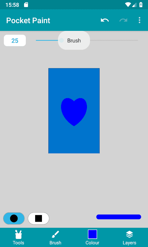 Pocket Paint screenshot 1