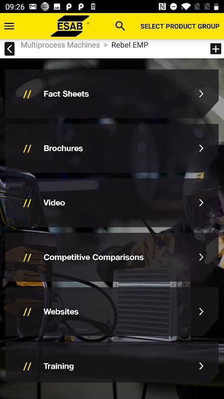 ESAB Ignite screenshot 4