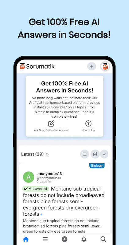 Sorumatik: AI Homework Helper screenshot 1
