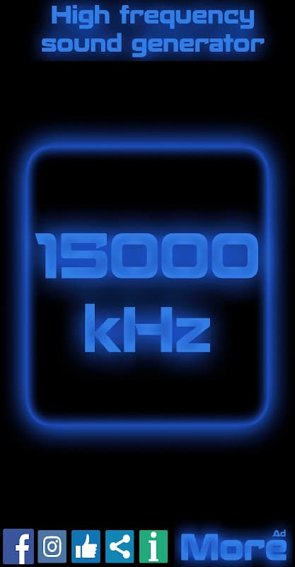 High frequency sound simulator screenshot 2