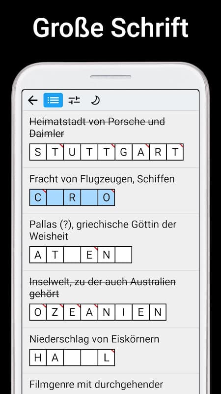 Kreuzworträtsel screenshot 4