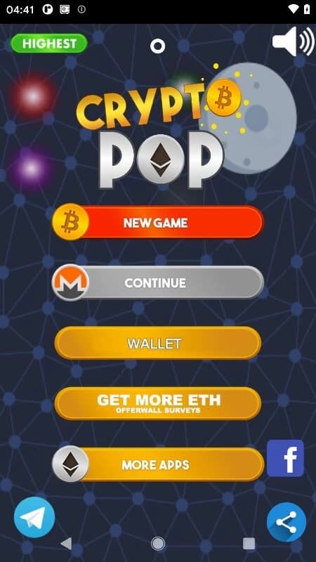CryptoPop - Earn ETH screenshot 1