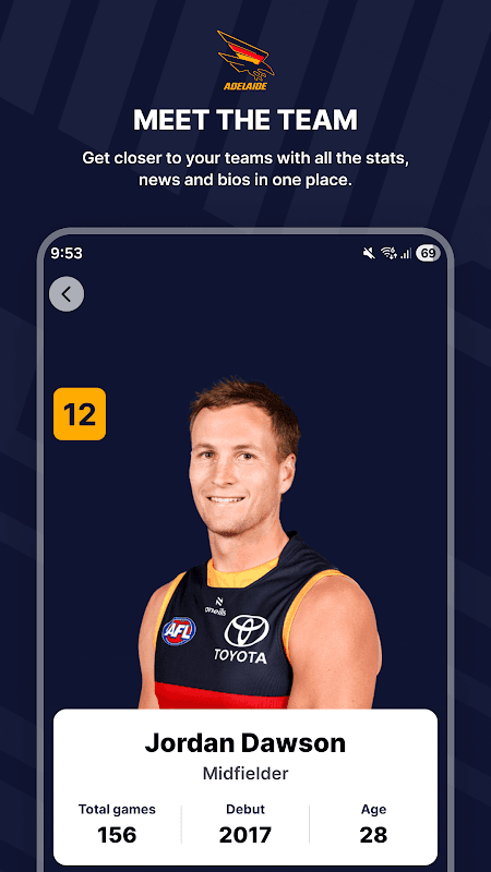 Adelaide Crows Official App screenshot 3