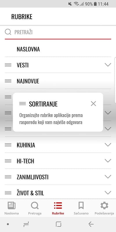 Telegraf Najnovije Vesti screenshot 4