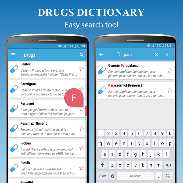 Drugs Dictionary Offline screenshot 2