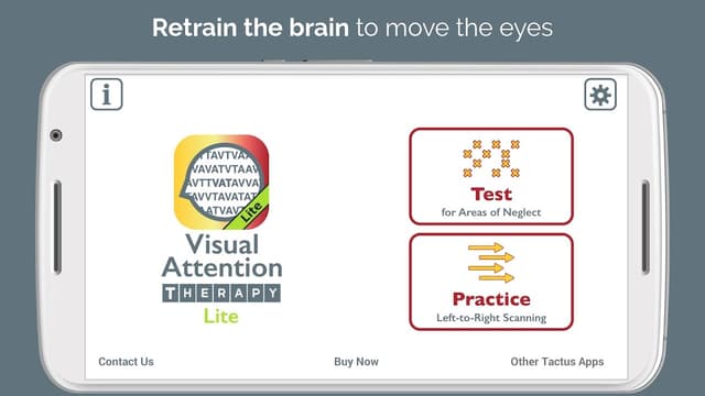 Visual Attention Therapy Lite screenshot 1