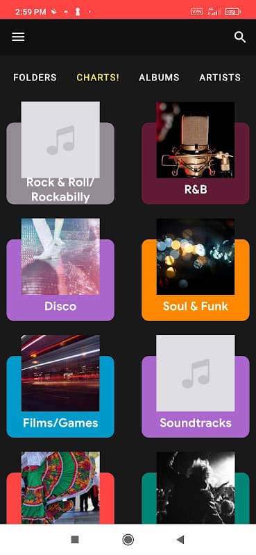 CloudTunes Cloud Stream Player स्क्रीनशॉट 1