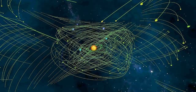 Space & Gravity Simulator 3D: Galaxy Orbits Free screenshot 6