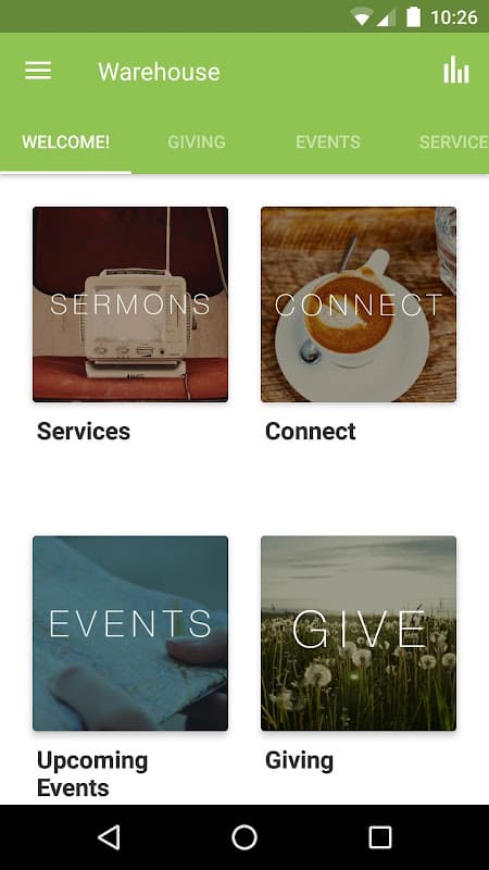 The Warehouse Church App screenshot 1