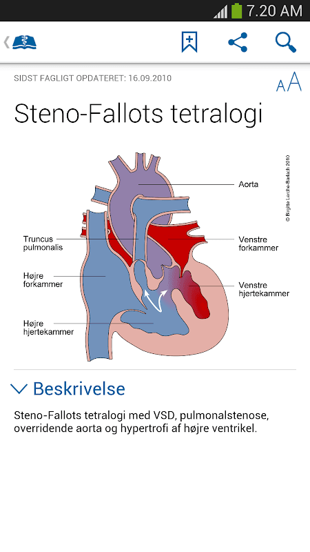 Lægehåndbogen screenshot 2