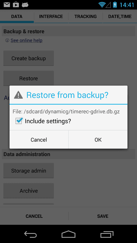 DynamicG Google Drive Plugin screenshot 3