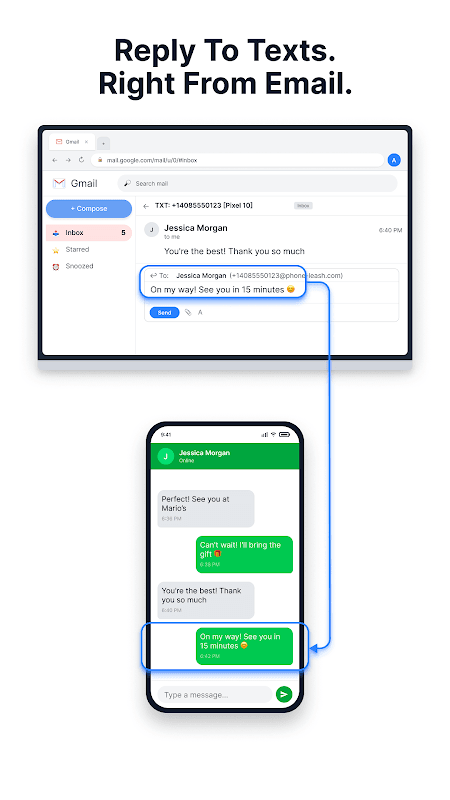 PhoneLeash: SMS Auto Forwarder screenshot 3