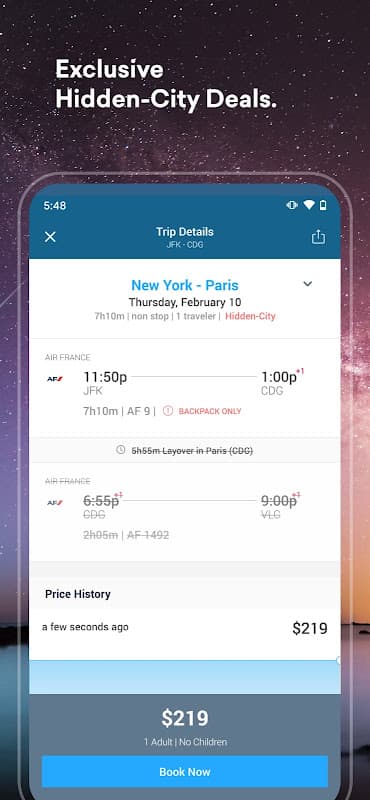 Skiplagged - Exclusive Flights screenshot 6