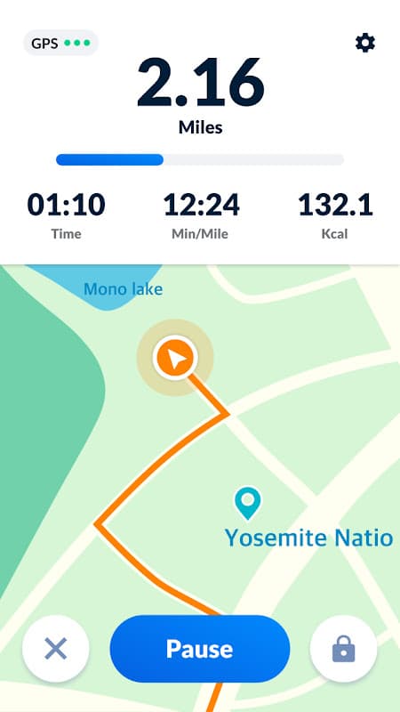 Pedometer -  Step Counter Free & Calorie Burner screenshot 3