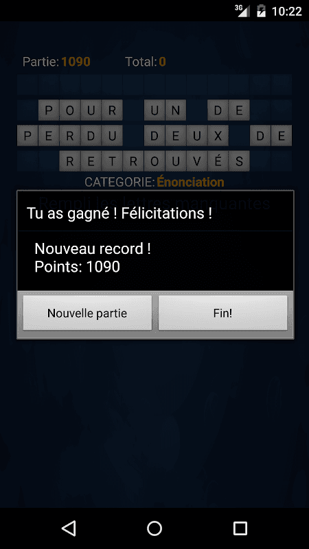 Roue de la Chance (Français) screenshot 5