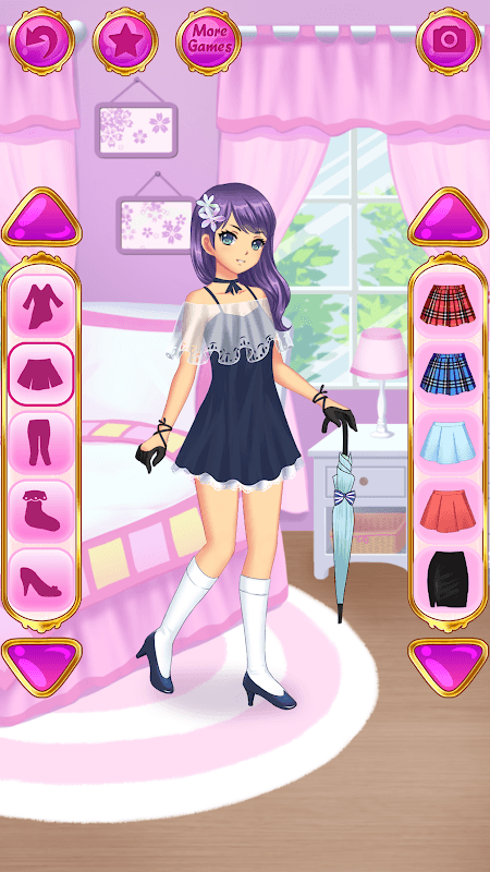 Anime Dress Up Games For Girls screenshot 5