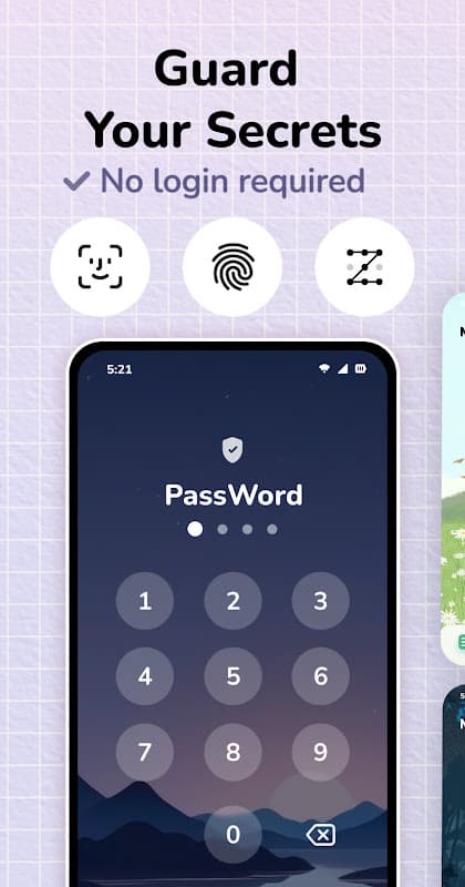 Diary with Lock: Daily Journal screenshot 2