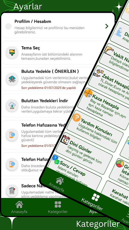 Kaza Namazı Hesaplama ve Takip screenshot 3