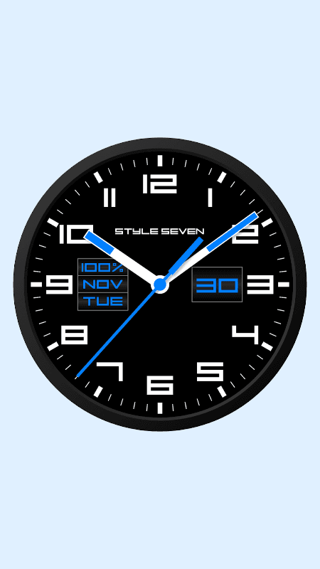 Square Clock Android-7 screenshot 5
