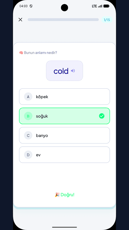 OKE: Oxford 3000 İngilizce Kelime Ezber screenshot 6